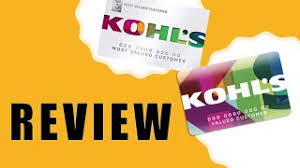 They make it really easy to pay off the card: Review Kohl S Credit Card Kohl S Charge Card Youtube