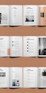 30 Proposal Templates For Adobe Indesign Brochure Design Template Booklet Design Brochure Design