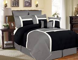 Black And Gray Comforter Set Queen Fanmis Luxury Iced Out Pave Floating Crystal Quartz Calendar Rose Gold Stainless Steel Watch Grey And White Bedding Grey Comforter Sets Bedding Sets Grey