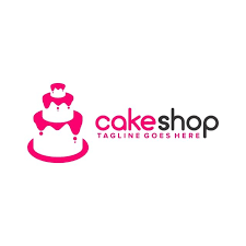Flat And Minimalist Logo Sweet Shop Logo Template Design Vector Cake Shop Logo Template Background Bakery Birthday Png And Vector With Transparent Background Shop Logo Minimalist Logo Bakery Logo Design