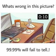 Mistake Finding Picture Puzzle With Answer