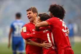 Find 1899 hoffenheim vs 1. Bayern Crush Hoffenheim 6 0 After Game Interrupted Over Banner