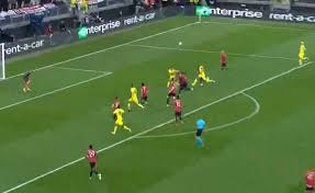 Villarreal won its first major european trophy after defeating manchester united in a marathon penalty shootout in the uefa europa league . Video Gerard Moreno Goal Villarreal Vs Man United