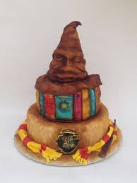 Bolo Decorado Tema Harry Potter E O Chapeu Pensador Bolo Bolos Decorados Cake