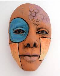 Ceramic Masks Google Search Esculturas Mascaras Arte
