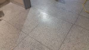 can terrazzo floor damage be repaired