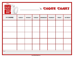 big hero 6 chore chart free printable allfreeprintable com