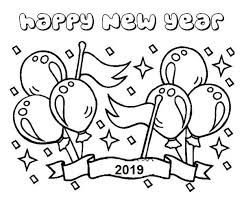 Pick these color schemes to bring you luck in 2021. Happy New Year Party Coloring Pages 2019 New Year Coloring Pages New Year S Eve Colors New Year Backdrop