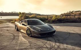 The blend of performance and comfort transfers from the interior to the driving experience of the ferrari 458 spider. Download Wallpapers Grigio Silverstone Tuning Ferrari 458 Italia 2018 Cars Supercars Adv1 Wheels Ferrari Gray 458 Italia For Desktop Free Pictures For Desktop Free