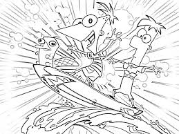 Free printable phineas and ferb coloring pages for kids. Free Printable Phineas And Ferb Coloring Pages For Kids