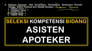 Okeh kalau begitu langsung saja yok kita pelajari 7 buah soal dibawah ini 7. Seleksi Kompetensi Bidang Asisten Apoteker Cpns 2018 Youtube
