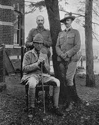 Prince Albert Victor in 1889 India with Indian Army officers