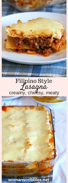 Filipino Style Lasagna Recipe Easy Meat Recipes Food Easy Filipino Recipes