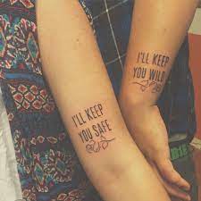 The freshest designs combine traditional elements with a modern twist and a unique art style. Matching Tattoos
