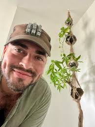 Hanging planters for screened in porch decor