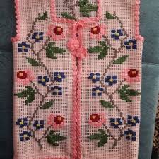 Sirali Yapraklar Anlatimi Ve Orgu Anne Yelekleri Baby Knitting Patterns Orgu Tig Isleri