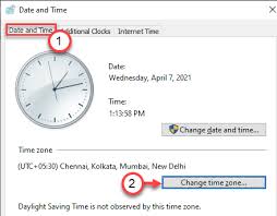 How to change the timezone in windows xp from the cmd? Your Change Can Not Be Saved Error While Changing Time Zone Fix