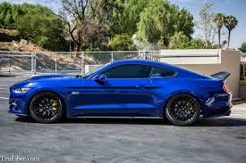 Tru Fiber Has A New Spoiler For The 2015 Mustang Customized A Stang Just To Show It Off Autoevolution 2015 Mustang Mustang Cars Ford Mustang Car