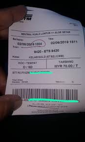 Intercity, etika express and transnasional are the few famous choices among the locals. Ets Ticket Kl Sentral To Alor Setar 2 June 2019 Tickets Vouchers Attractions Tickets On Carousell