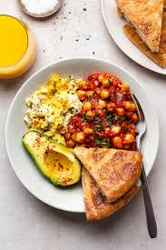 Sprinkle confectioners' sugar on top if desired. Vegan Brunch Lazy Cat Kitchen