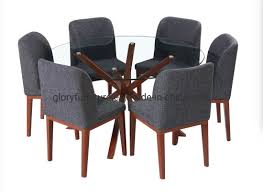 This table was originally designed for outdoor, poolside, patio, garden use, but is also suitable for interior a. China Dining Table Metal Legs With Glass Top And Chair Metal Legs Fabric Seat China Dining Table And Chairs Set Dining Room Furniture