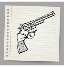 Psa dagger 9mm shooters praise the glock 19 for its versatility and functionality, but not everyone can afford the steep price tag. Pencil Drawing Gun Vector Images Over 180