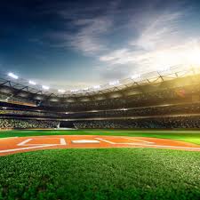 AOFOTO 10x10ft Baseball Ballpark Backdrop Sports Stadium Grass Field  Photography Background Open-air Playground Championship Match Game  Bleachers Match Adult Kid Boy Man Girl Portrait Photos Prop : Electronics