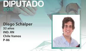 Desde 2018 se desempeña como diputado por la provincia de cachapoal. Candidato Diputado Diego Schalper Sepulveda Machali Conectado