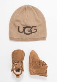 Ugg Baby Neumel Beanie Set Regalos Para Bebes Chestnut Tostado Zalando Es