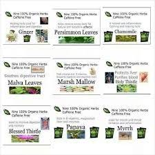 Iaso Tea Ingredients Are A Special Blend Of Safe Natural Edible Herbs Holy Thistle Persimmon Leaves Malva Leaves Iaso Tea Organic Herbal Tea Organic Herbs
