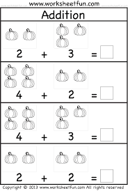 pumpkin picture addition kindergarten addition worksheet free printable worksheets