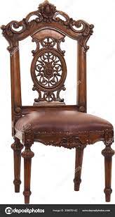 download antique brown wood chair with wood legs on white background stock image wood chair brown wood chair wood legs