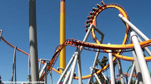 Silver Bullet Off Ride Hd Knotts Berry Farm Knotts Berry Farm Silver Bullet Roller Coaster
