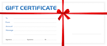 business gift certificate templates