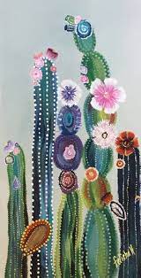 A cactus fence is a hedge or fence made of closely spaced cactus plants, sometimes with barbed wire or wood interwoven with the cacti. 300 Fence Art Ideas In 2021 Fence Art Mural Garden Mural