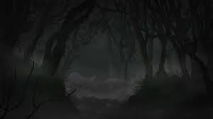 3d halloween background with spooky tree against a moonlit sky. Spooky Forest Youtube