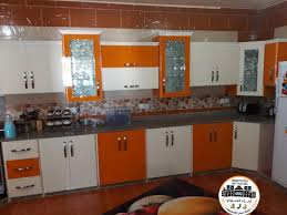 دولاب مطبخ لون بيج برتقالي أبناء الخبولي للمطابخ وكافة أعمال الالمونيوم و Pvc Facebook