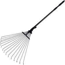 Rovtop Rlr1 Jkrpuk03 63 Inch Garden Leaf Rake Rovtop 30 To 63 Inch Adjustable Lawn Rake Rake Head Design Your Dream House