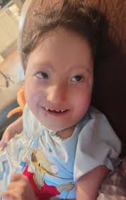 Fever broke and Jaylyn is smiling a little. Our pastors drove all the way  to Augusta to pray with us. We love you Brother Scott Davidson and Sister  Jada Jean Davidson. Thank