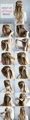 Half Up Pull Through Braid Missy Sue Hair Styles Long Hair Styles Hairstyle