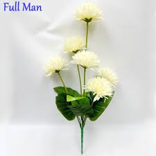 Customers report that real touch mums are particularly authentic looking silk flowers. Silk Chrysanthemum Artificial Ball Mum Pom Pom Fullmansilkflower Com