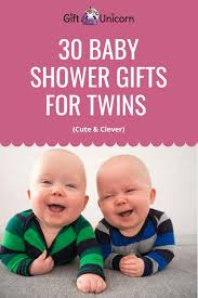 Shop boys baby shower gifts at macy's and find a great gift for the new little one. 30 Baby Shower Gifts For Twins Cute Clever Giftunicorn