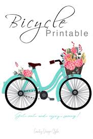 Grab Your Bicycle Printable No Email Required I Simply Hope You Enjoy And Stop By Often Country Design S Bicycle Printable Bicycle Printable Free Bicycle