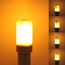 Shop E27 7w Led Burning Light Flicker Flame Lamp Bulb Three Modes Flame Emulation Effect Decorative Overstock 25773925