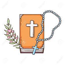 Library of the complete bible banner transparent library book png #13876910. Holy Bible Book With Rosary Royalty Free Cliparts Vectors And Stock Illustration Image 116332594