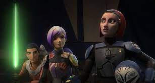 Sabine Wren Bo Katan Kryze And Ezra Bridger In Star Wars Rebels Season 4 Star Wars Canon Star Wars Baby Star Wars Rebels