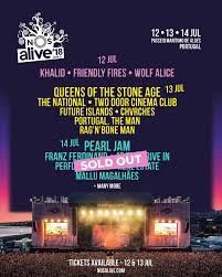 El festival portugués nos alive vuelve los días 6,7, 8 y 9 de julio de 2022. Nos Alive Festival 2018 12 07 2018 3 Tage Lisboa Portugal Concerts Metal Event Kalender