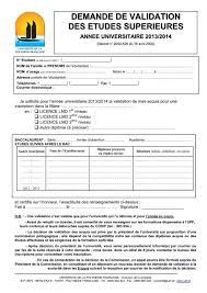 Présente ton cursus, ta formation actuelle, ton école et éventuellement ton projet professionnel. Demande De Validation Des Etudes Superieures Universita C De La