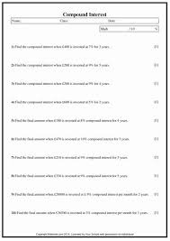 Simple And Compound Interest Worksheet Lovely Pound Interest By Maffsy In 2020 Solving Linear Equations Worksheets Worksheet Template