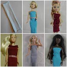 Der rote ziehwagen hat räder, die sich tatsächlich drehen, sowie einen griff, der an den arm der puppen reicht. Kleidung Accessories Und Mehr Fur Barbie Und Co Archive Bastelfrau